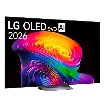 Foto inclinata TV OLED77C65LA 2026